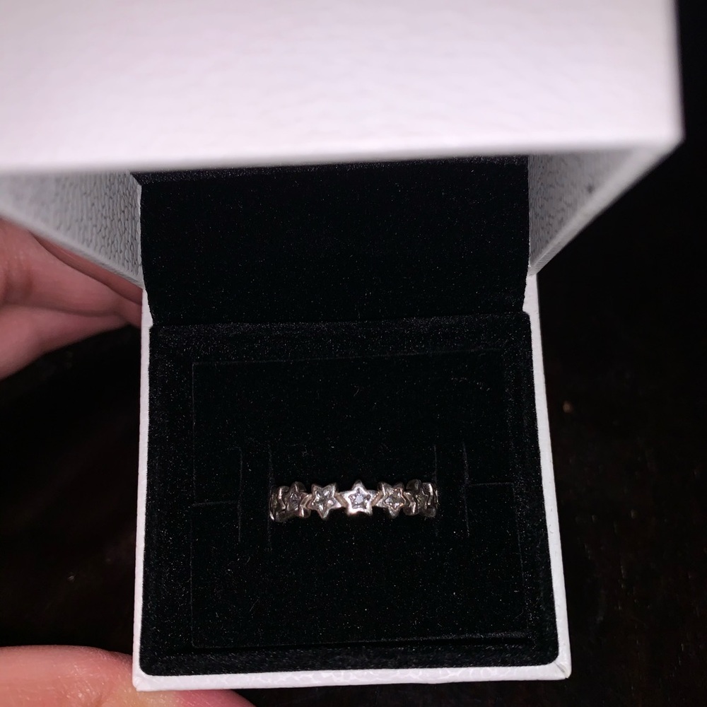 Pandora Star Ring Size 7.5
